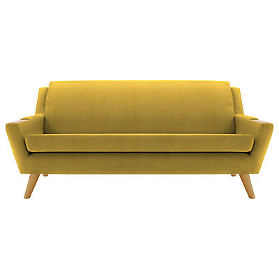 G Plan Vintage The Fifty Five Large 3 Seater Sofa Bobble Mustard G Plan Vintage The Fifty Five Large 3 Seater Sofa Bobble Mustard